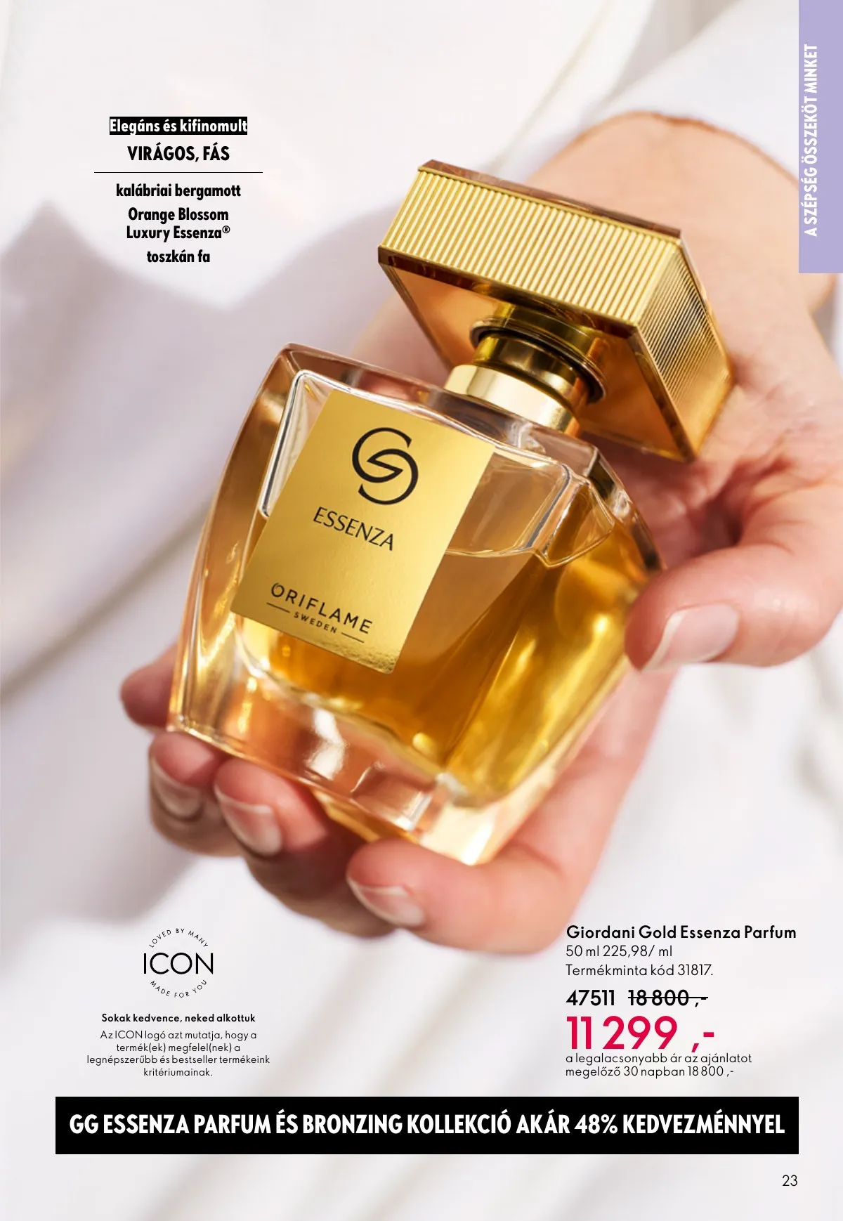 Oriflame akciós újság 05.06–05.26 – 23. oldal
