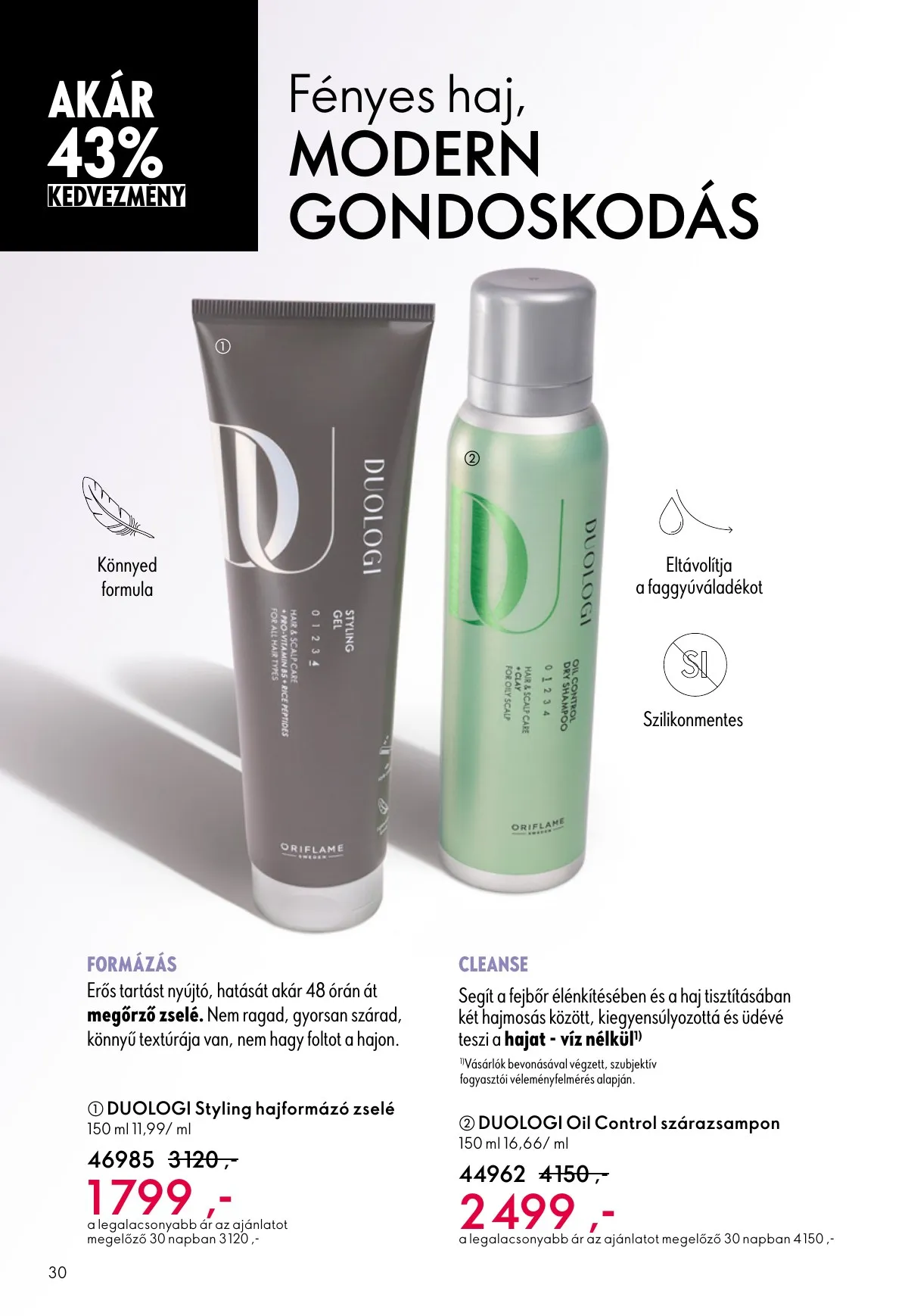 Oriflame akciós újság 05.06–05.26 – 30. oldal