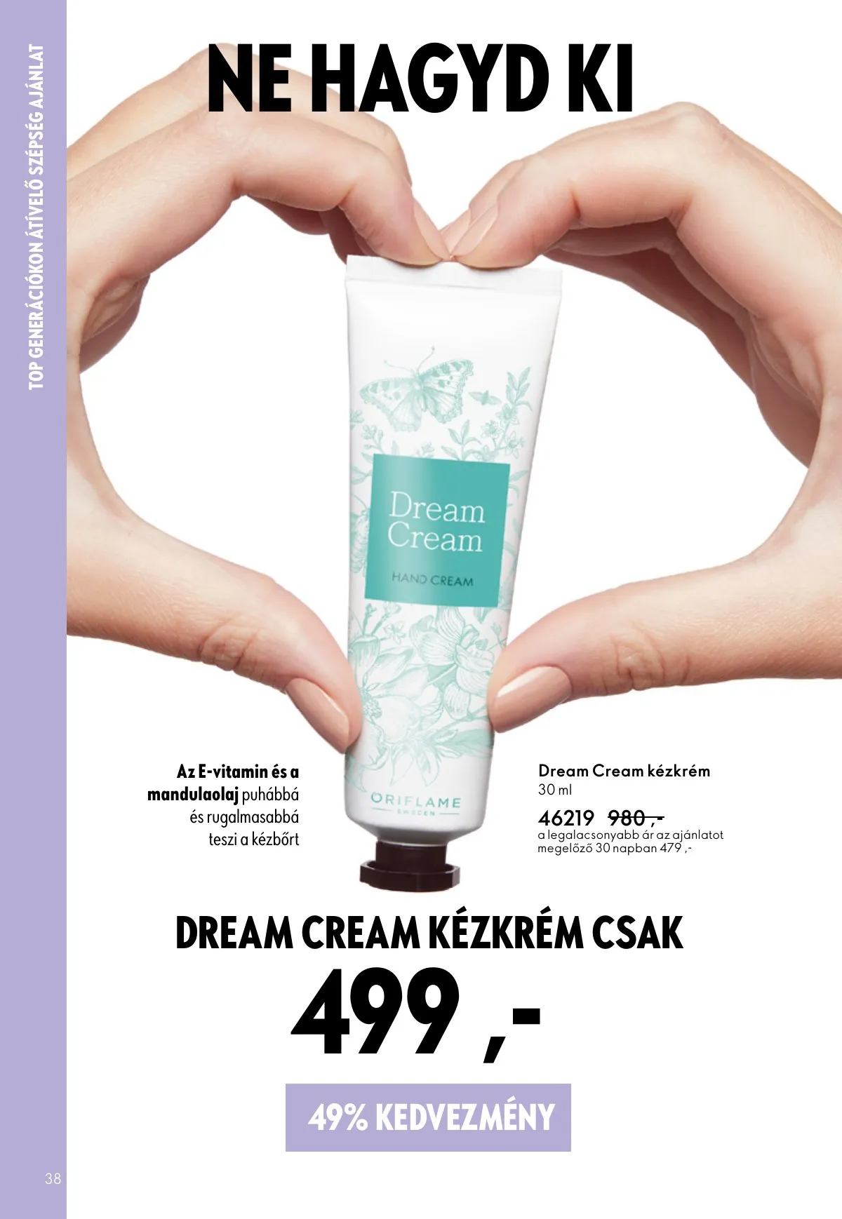 Oriflame akciós újság 05.06–05.26 – 38. oldal