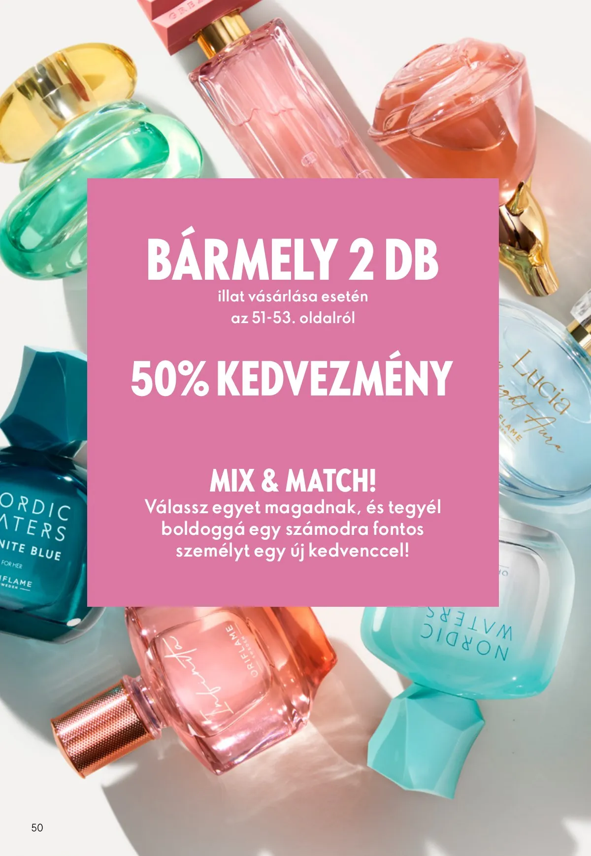 Oriflame akciós újság 05.06–05.26 – 50. oldal