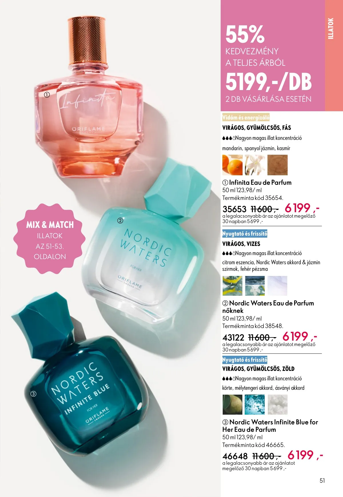 Oriflame akciós újság 05.06–05.26 – 51. oldal