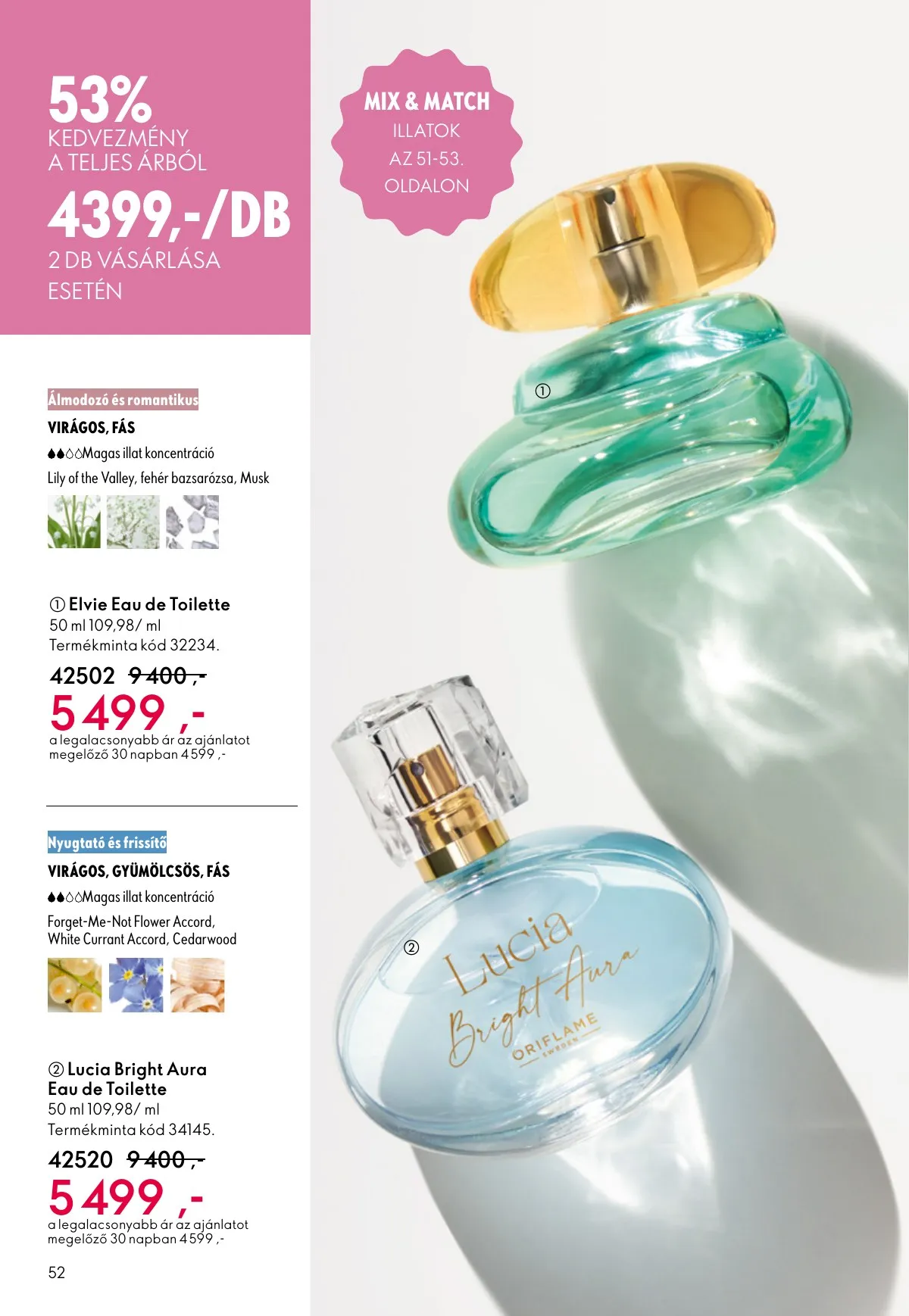 Oriflame akciós újság 05.06–05.26 – 52. oldal