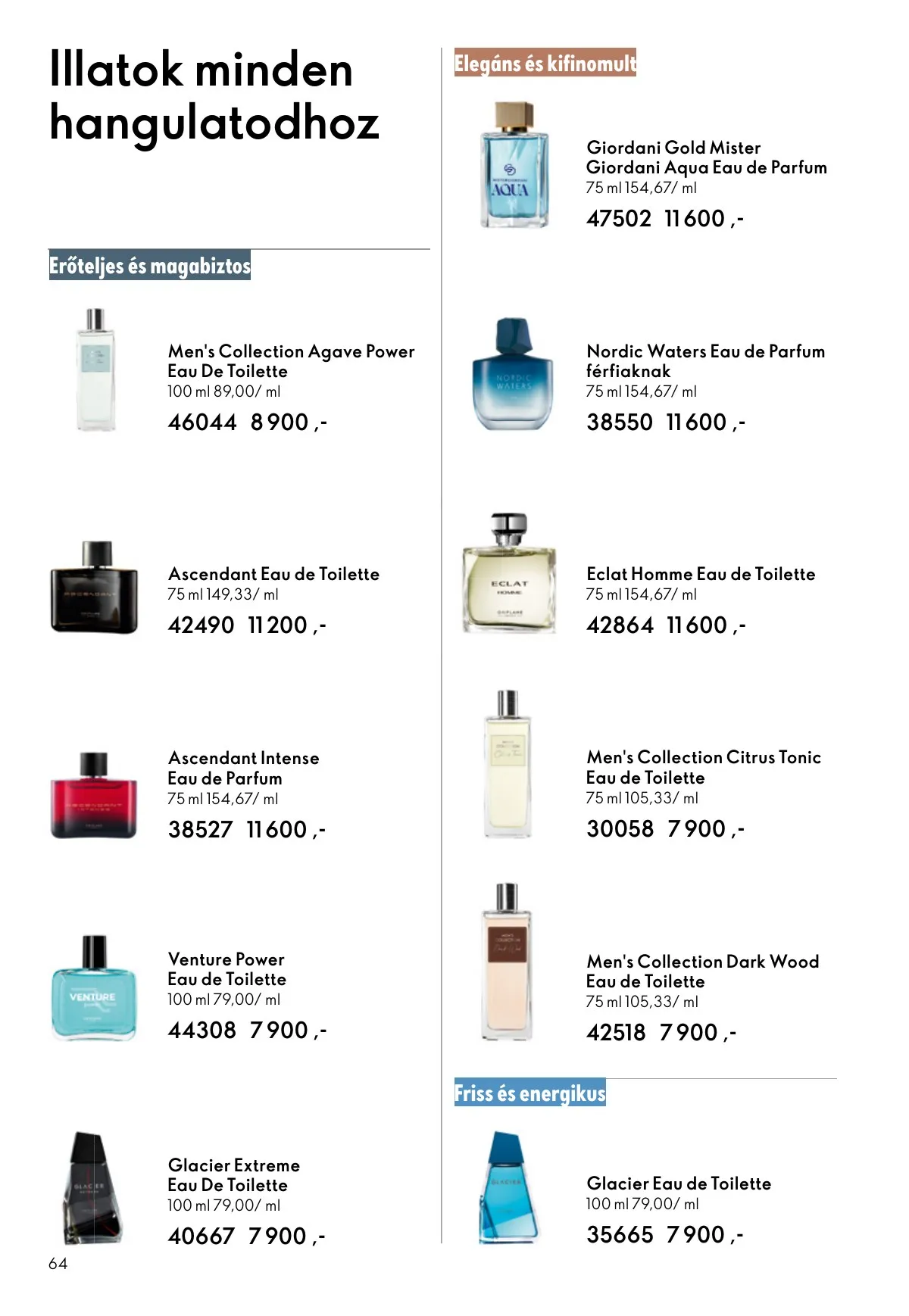 Oriflame akciós újság 05.06–05.26 – 64. oldal