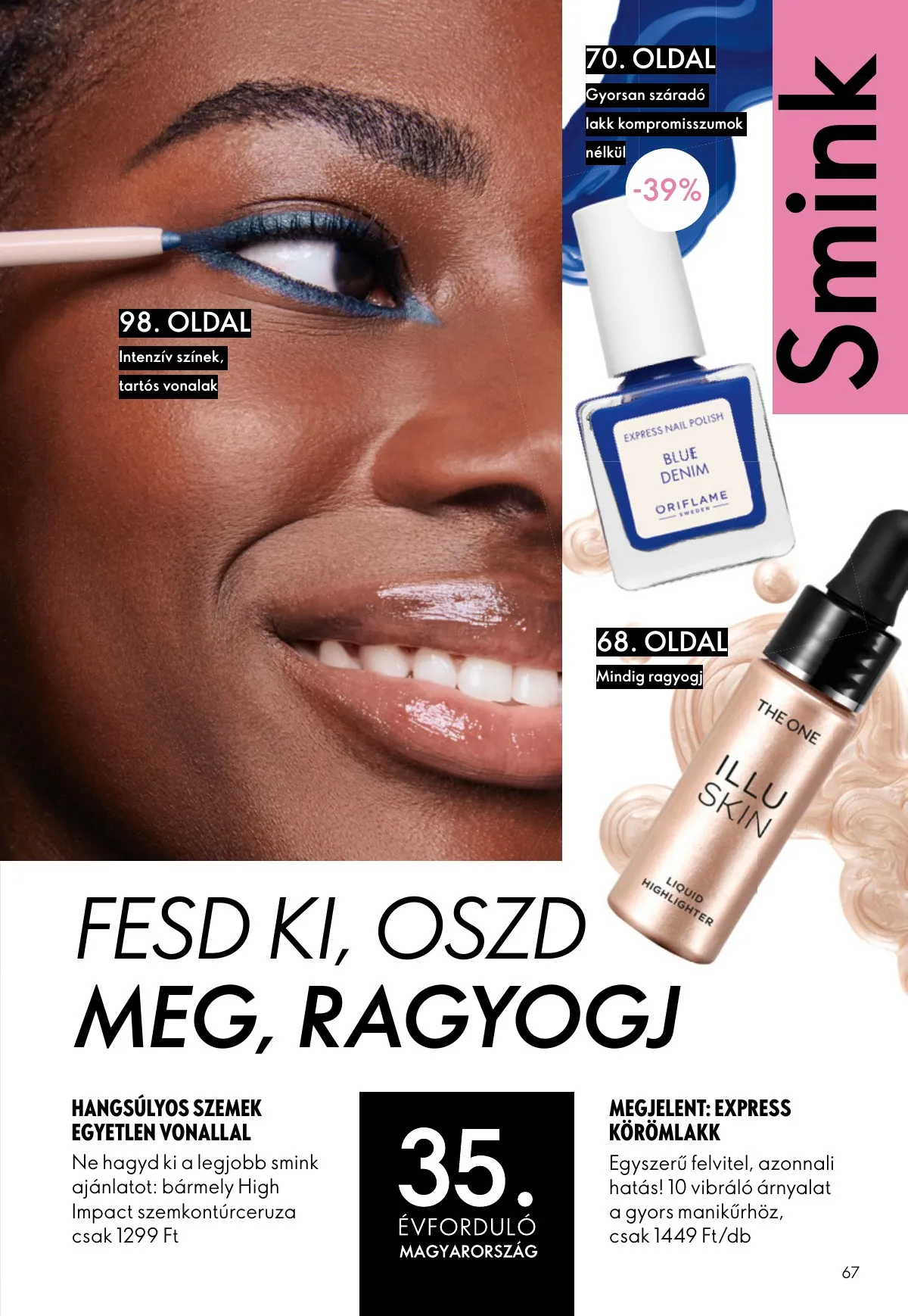 Oriflame akciós újság 05.06–05.26 – 67. oldal