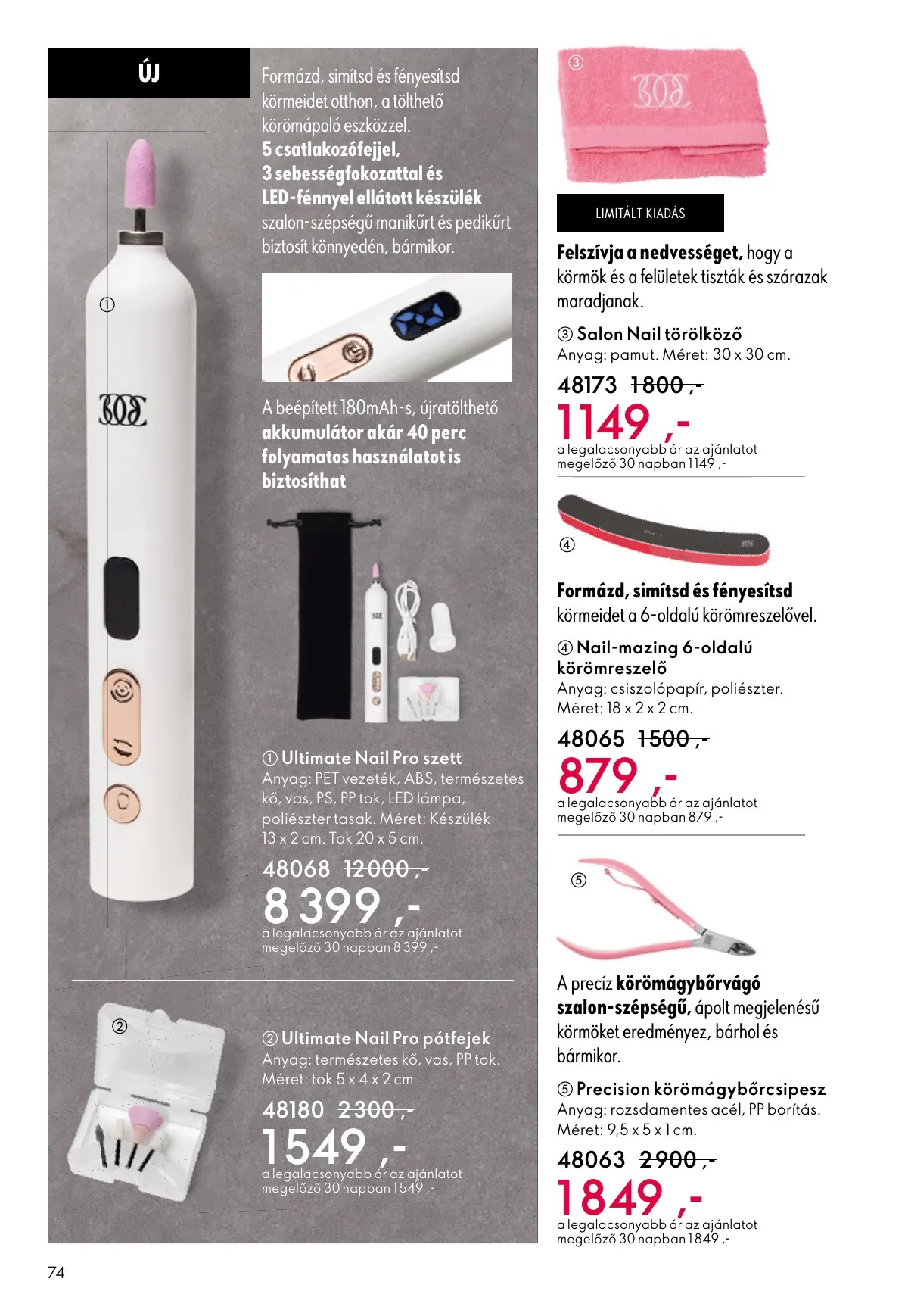 Oriflame akciós újság 05.06–05.26 – 74. oldal