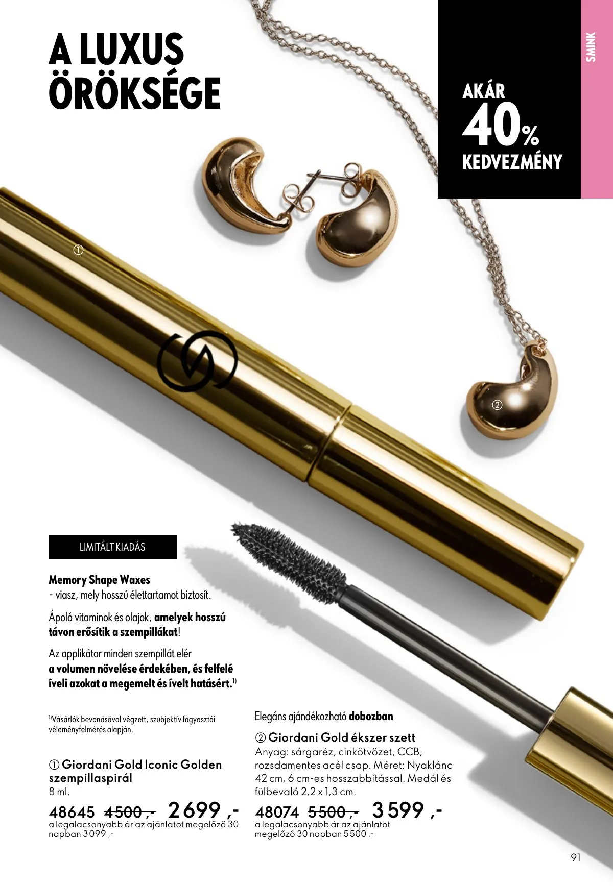 Oriflame akciós újság 05.06–05.26 – 91. oldal