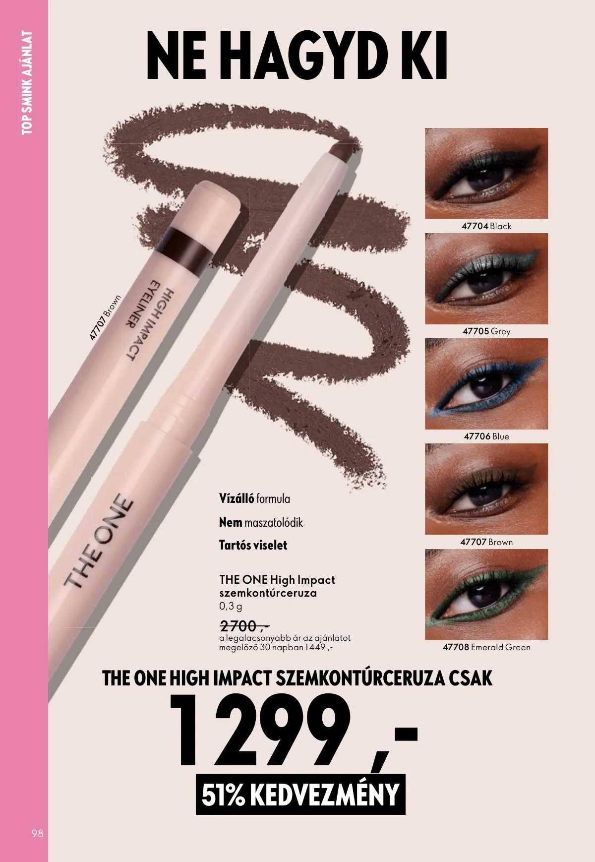 Oriflame akciós újság 05.06–05.26 – 98. oldal