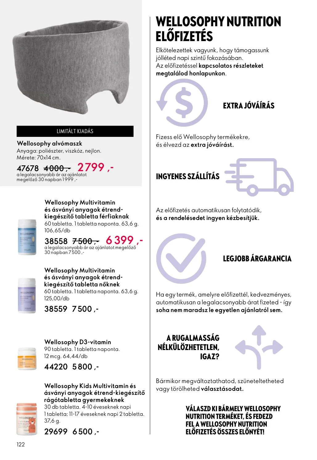 Oriflame akciós újság 05.27–06.16 – 122. oldal