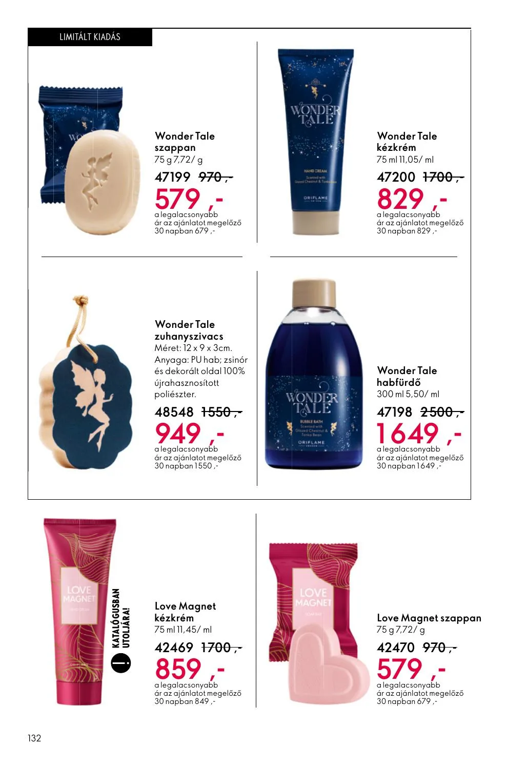 Oriflame akciós újság 05.27–06.16 – 132. oldal