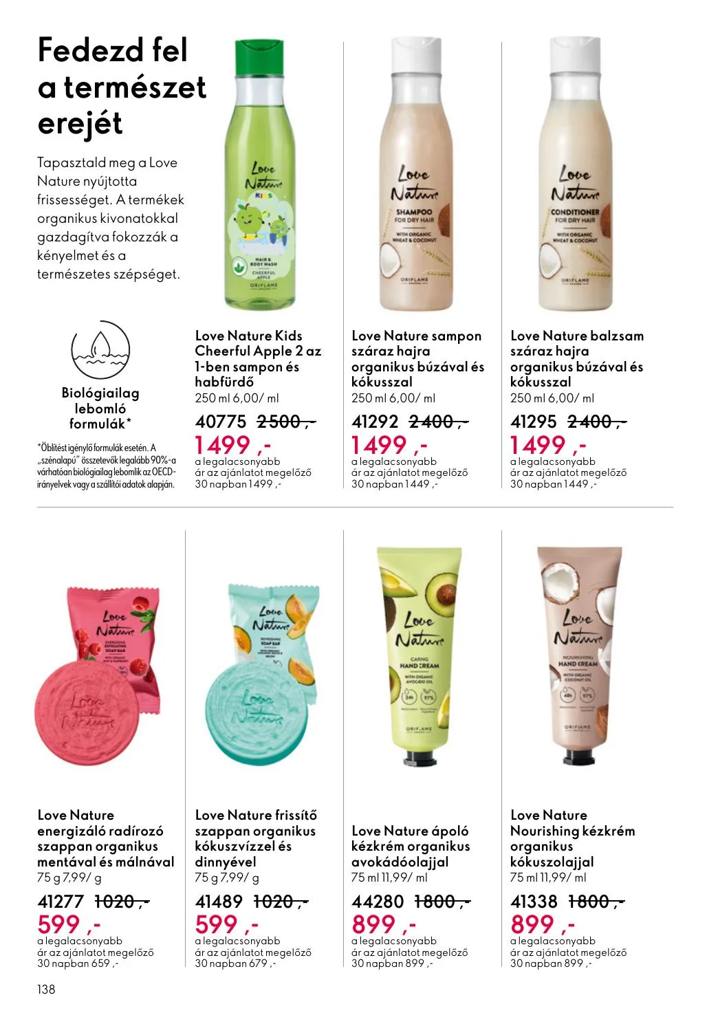 Oriflame akciós újság 05.27–06.16 – 138. oldal