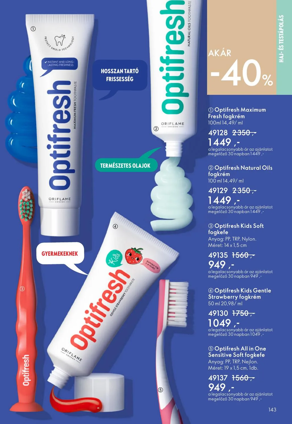 Oriflame akciós újság 05.27–06.16 – 143. oldal