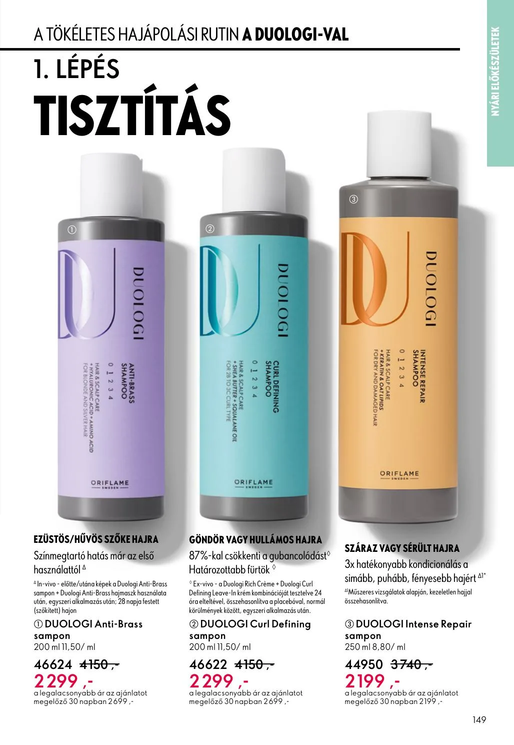 Oriflame akciós újság 05.27–06.16 – 149. oldal
