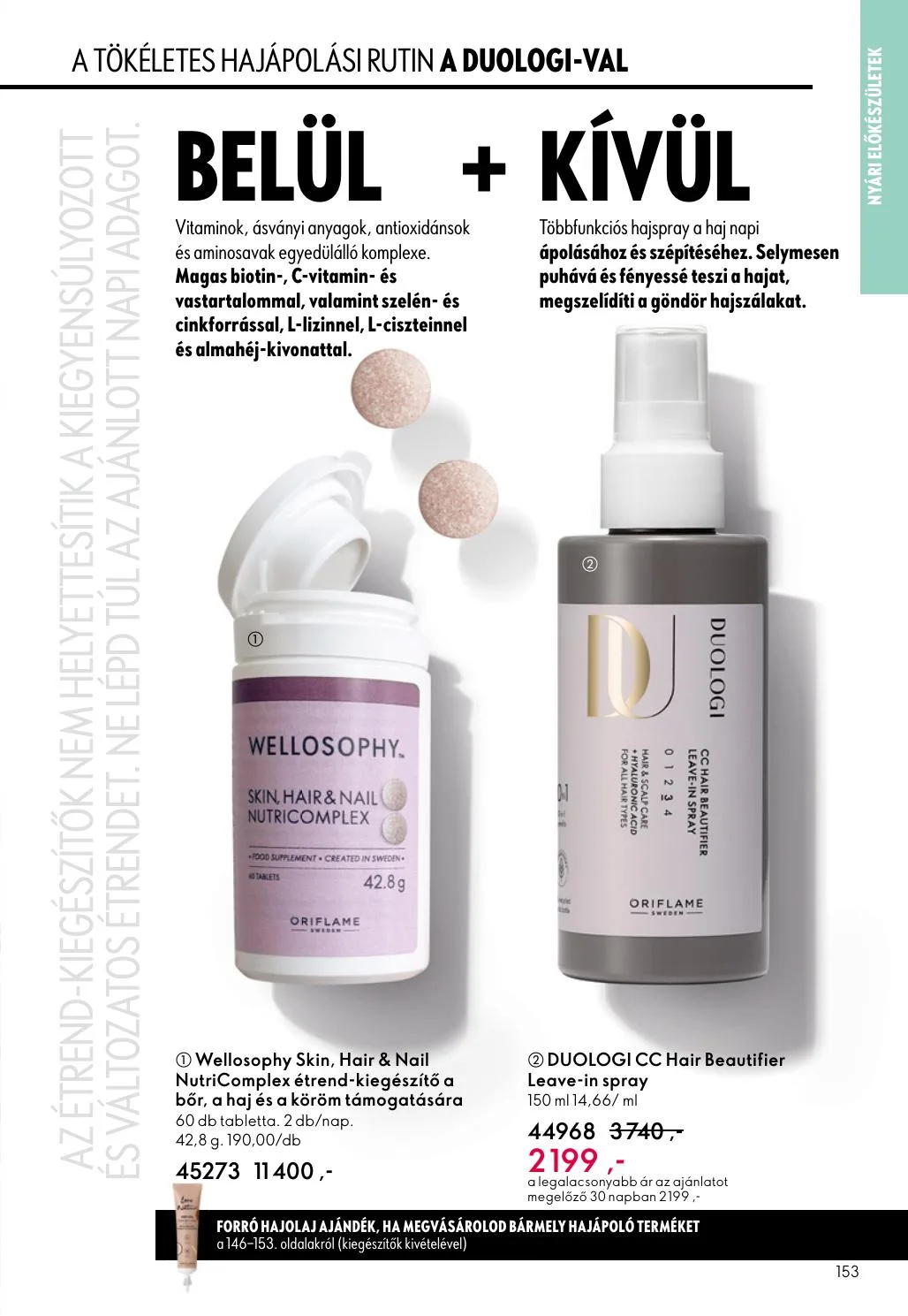 Oriflame akciós újság 05.27–06.16 – 153. oldal