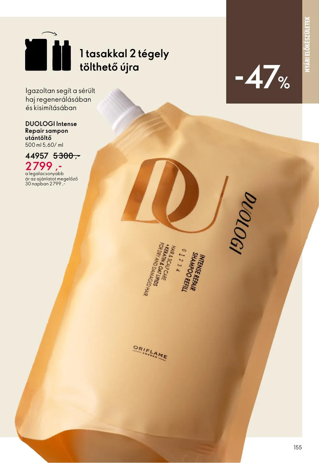 Oriflame akciós újság 05.27–06.16 – 155. oldal