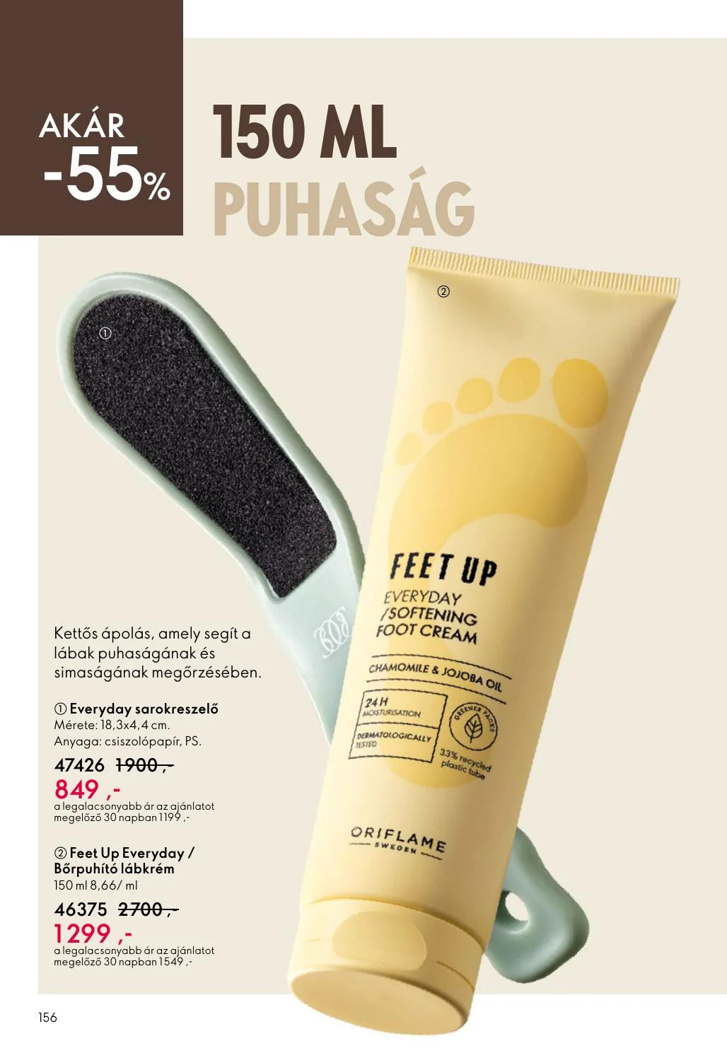 Oriflame akciós újság 05.27–06.16 – 156. oldal
