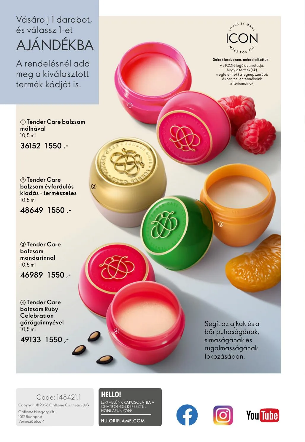 Oriflame akciós újság 05.27–06.16 – 164. oldal