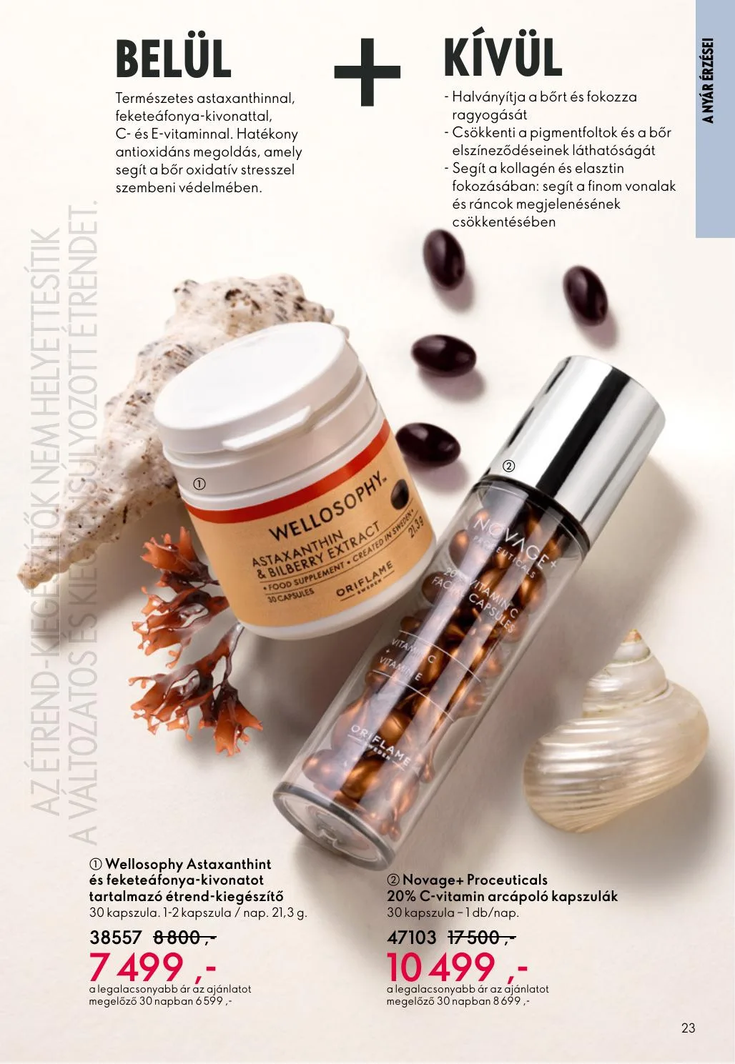 Oriflame akciós újság 05.27–06.16 – 23. oldal