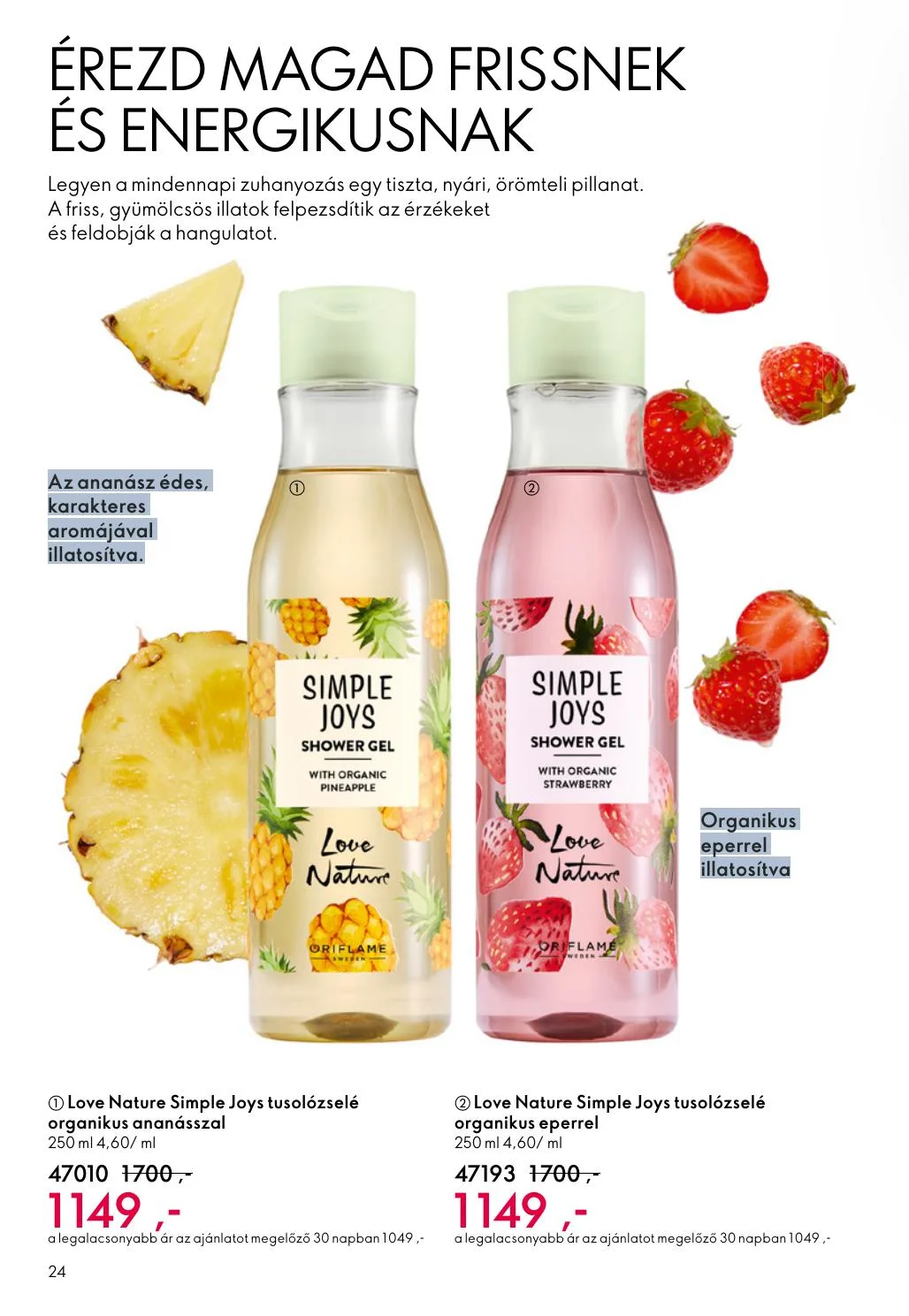 Oriflame akciós újság 05.27–06.16 – 24. oldal