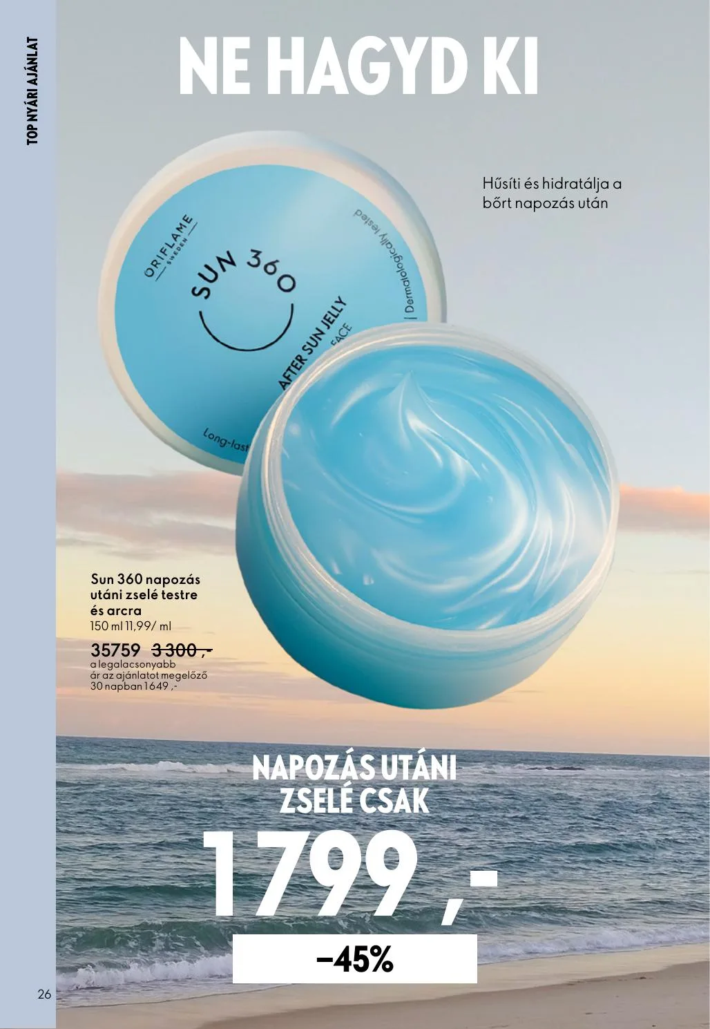 Oriflame akciós újság 05.27–06.16 – 26. oldal