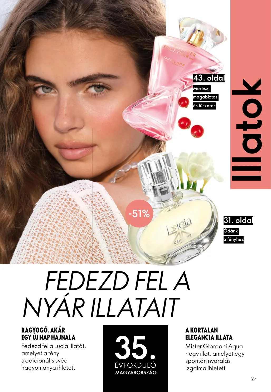 Oriflame akciós újság 05.27–06.16 – 27. oldal