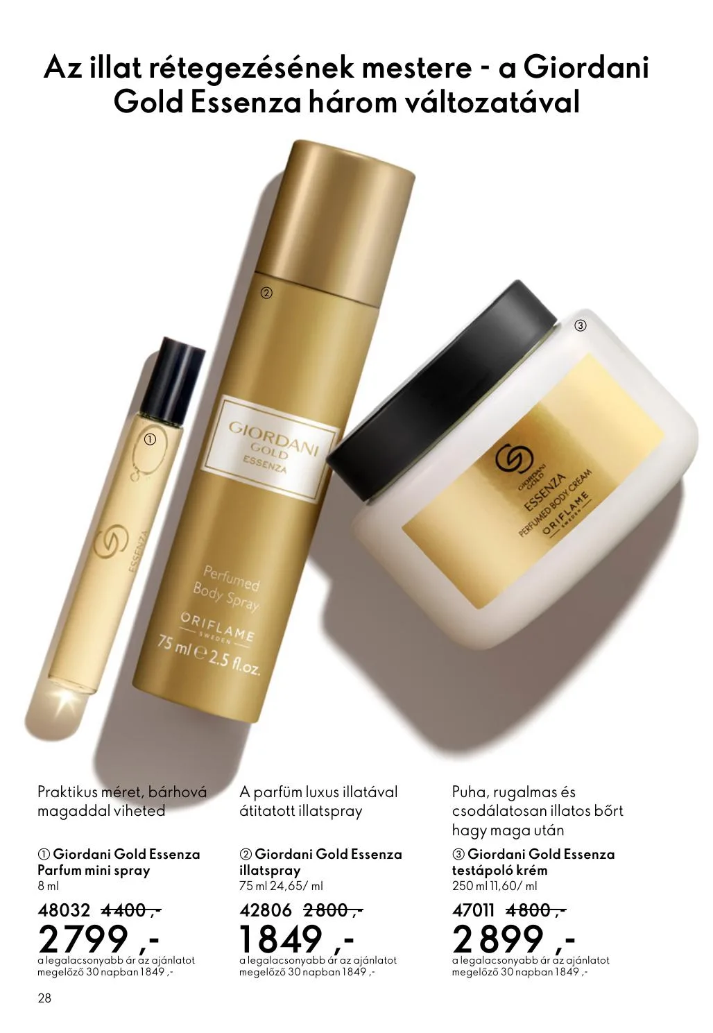 Oriflame akciós újság 05.27–06.16 – 28. oldal