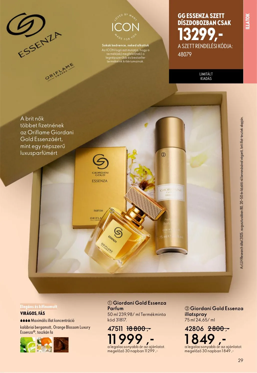 Oriflame akciós újság 05.27–06.16 – 29. oldal