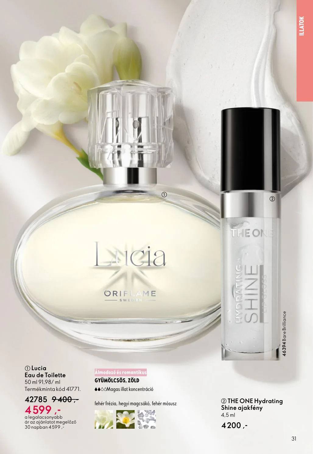 Oriflame akciós újság 05.27–06.16 – 31. oldal