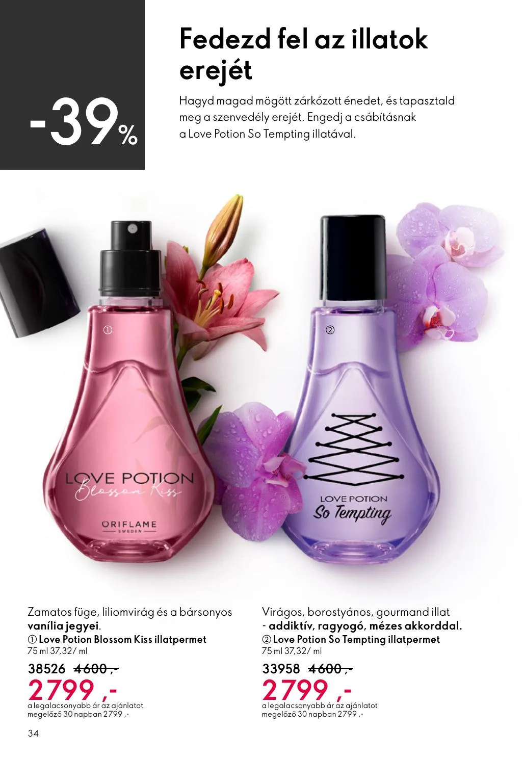 Oriflame akciós újság 05.27–06.16 – 34. oldal