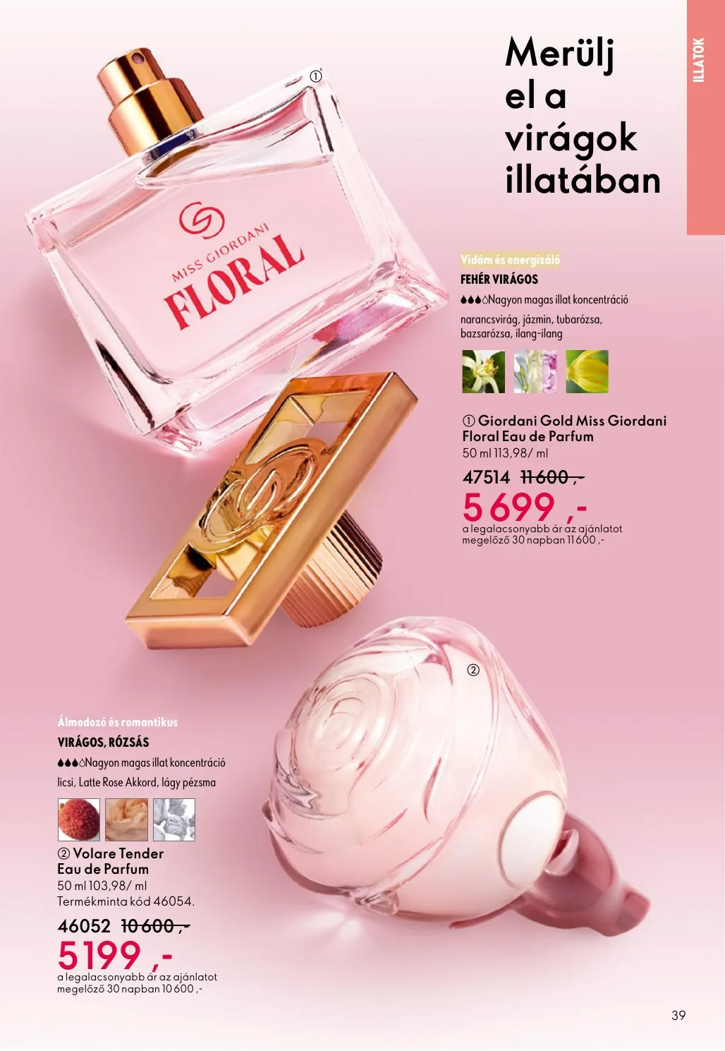 Oriflame akciós újság 05.27–06.16 – 39. oldal