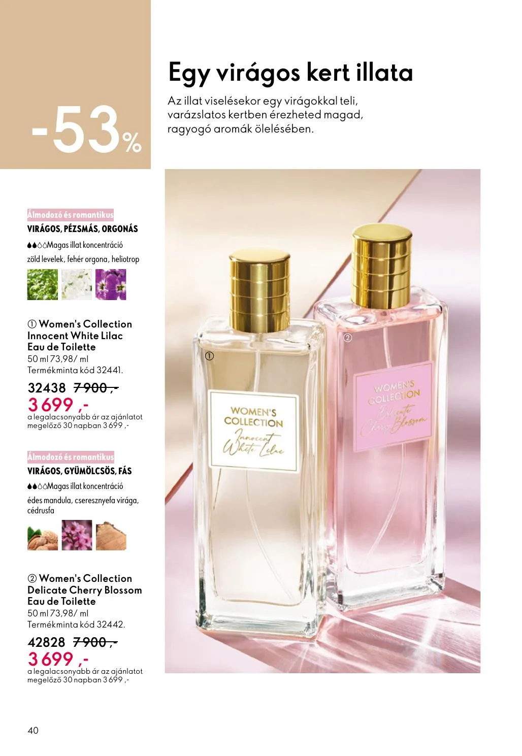 Oriflame akciós újság 05.27–06.16 – 40. oldal
