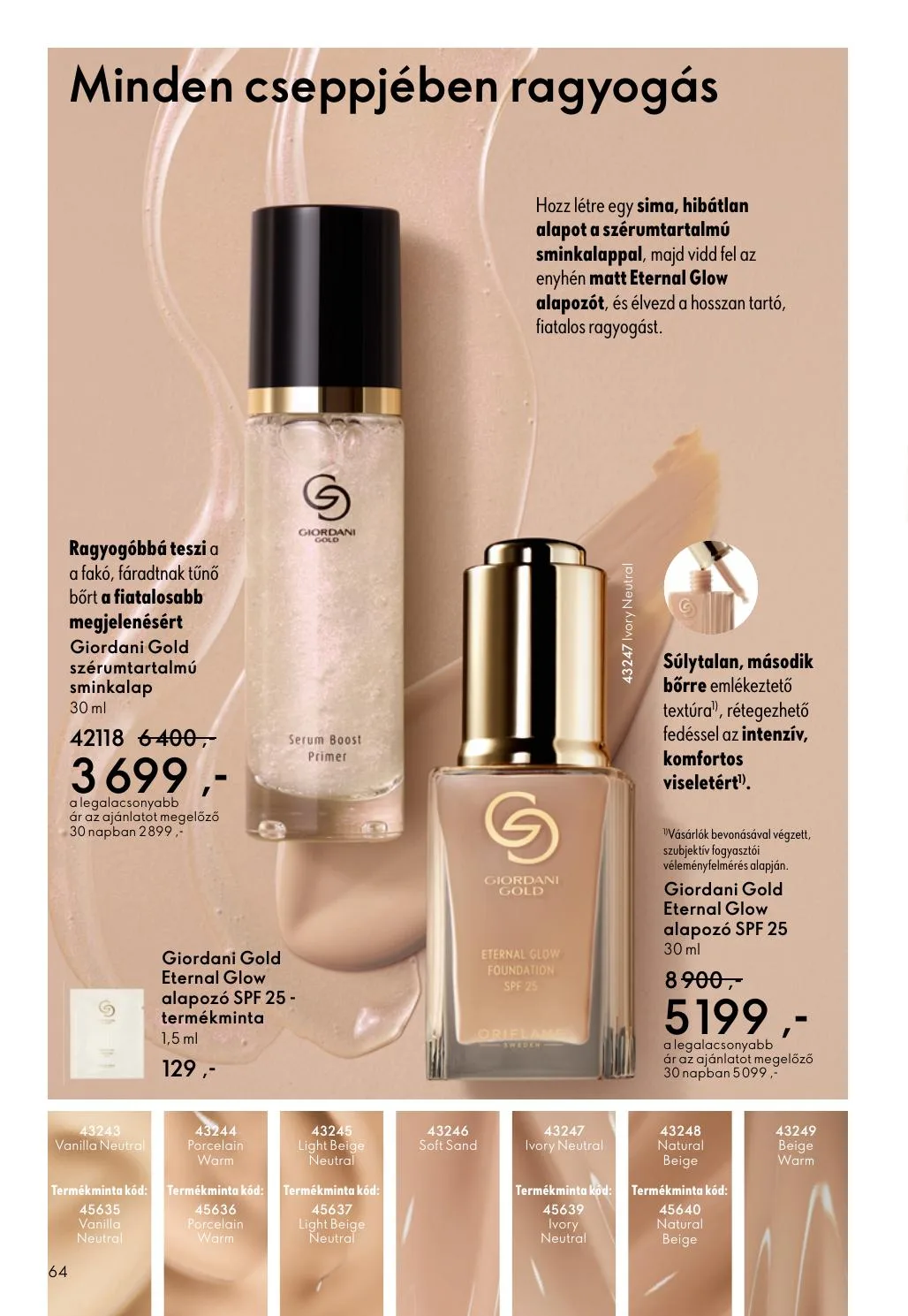 Oriflame akciós újság 05.27–06.16 – 64. oldal