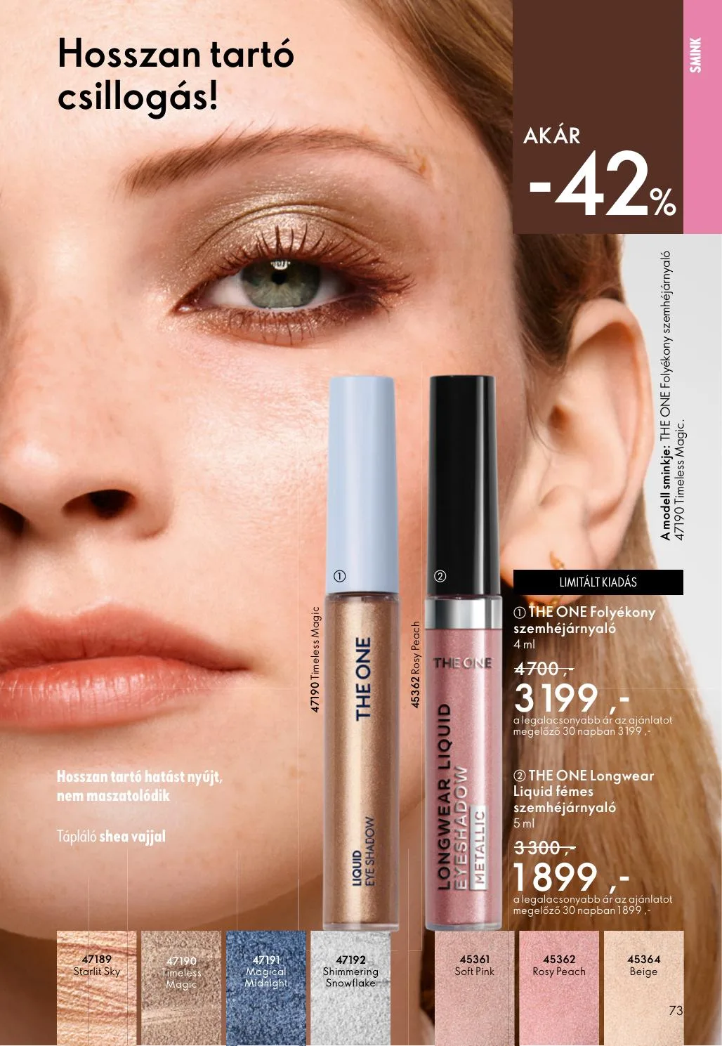 Oriflame akciós újság 05.27–06.16 – 73. oldal