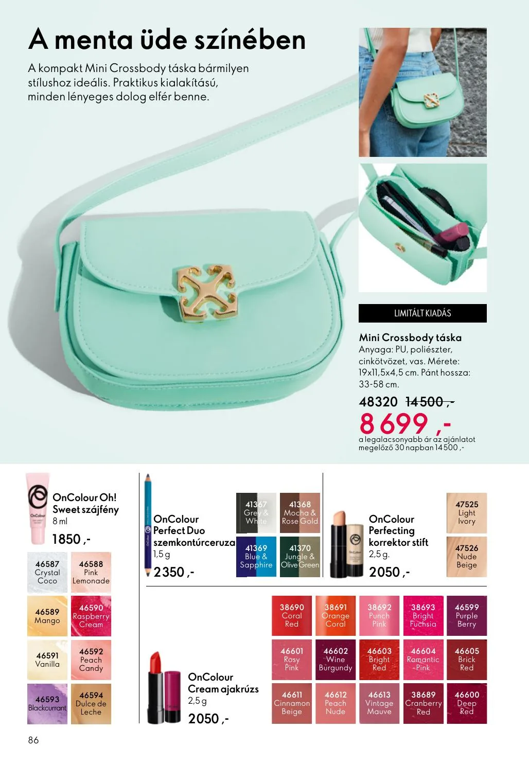 Oriflame akciós újság 05.27–06.16 – 86. oldal
