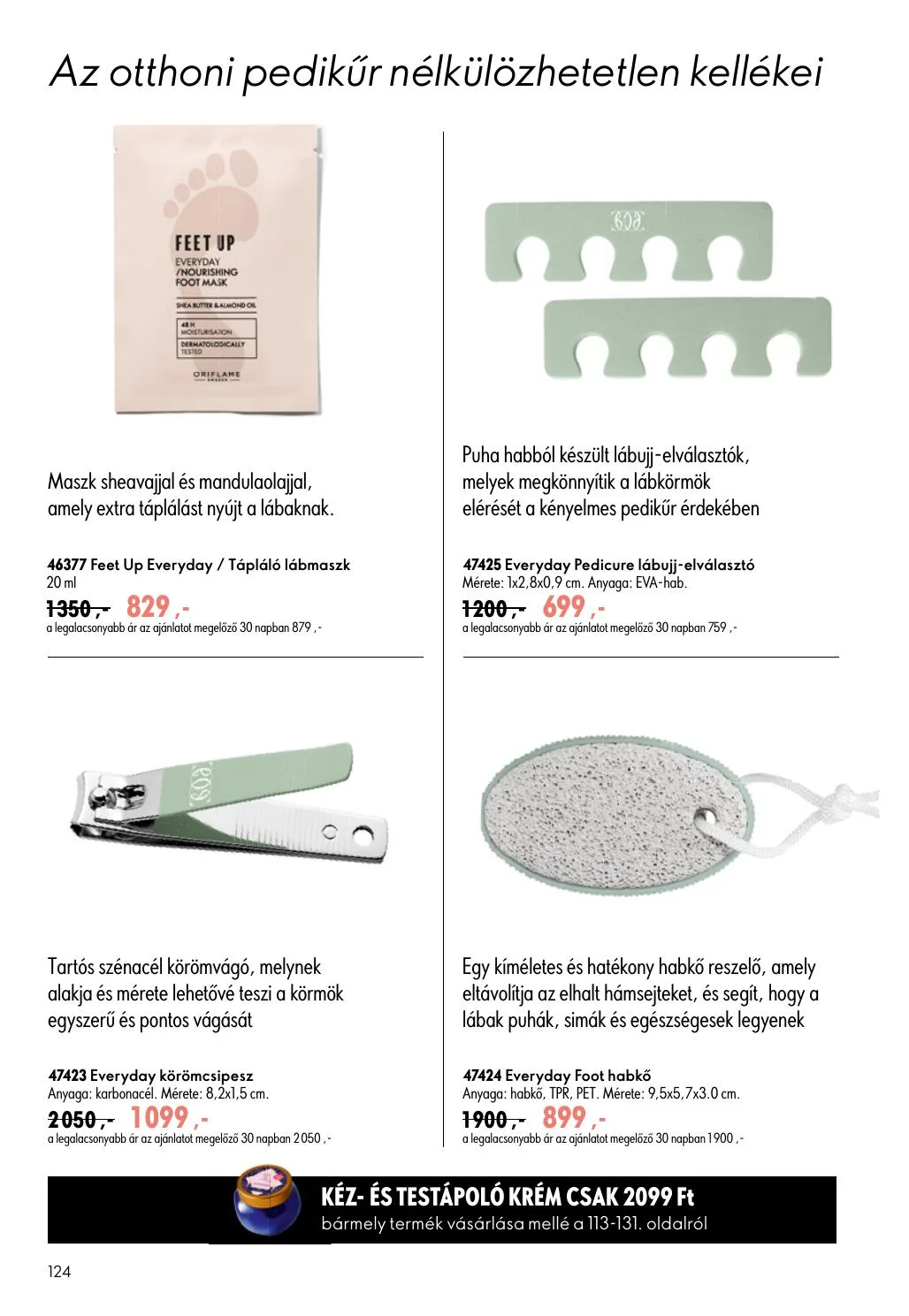 Oriflame akciós újság 06.17–07.07 – 124. oldal