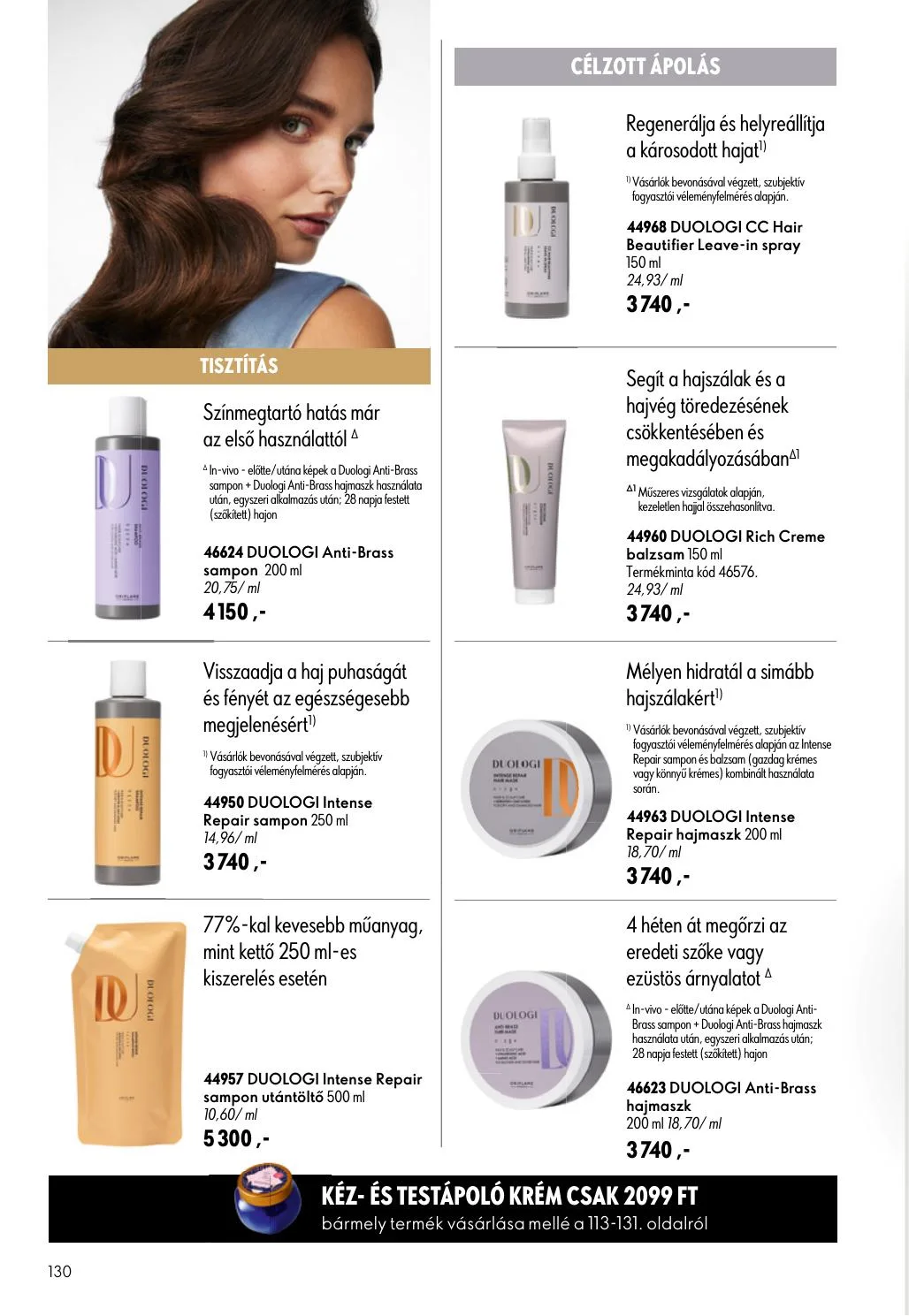 Oriflame akciós újság 06.17–07.07 – 130. oldal