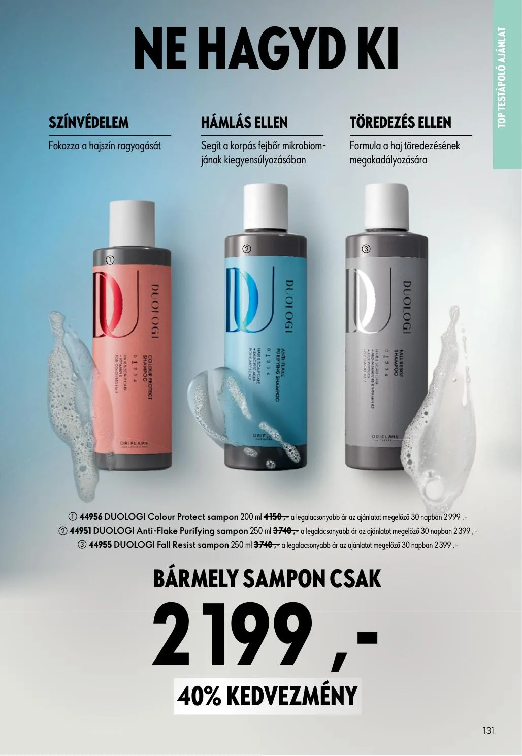 Oriflame akciós újság 06.17–07.07 – 131. oldal