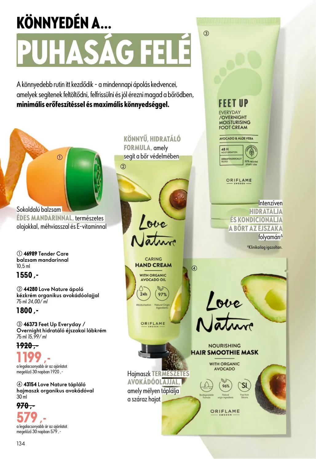 Oriflame akciós újság 06.17–07.07 – 134. oldal