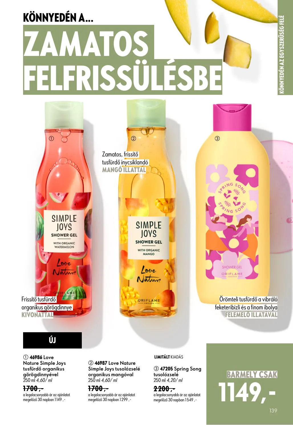 Oriflame akciós újság 06.17–07.07 – 139. oldal