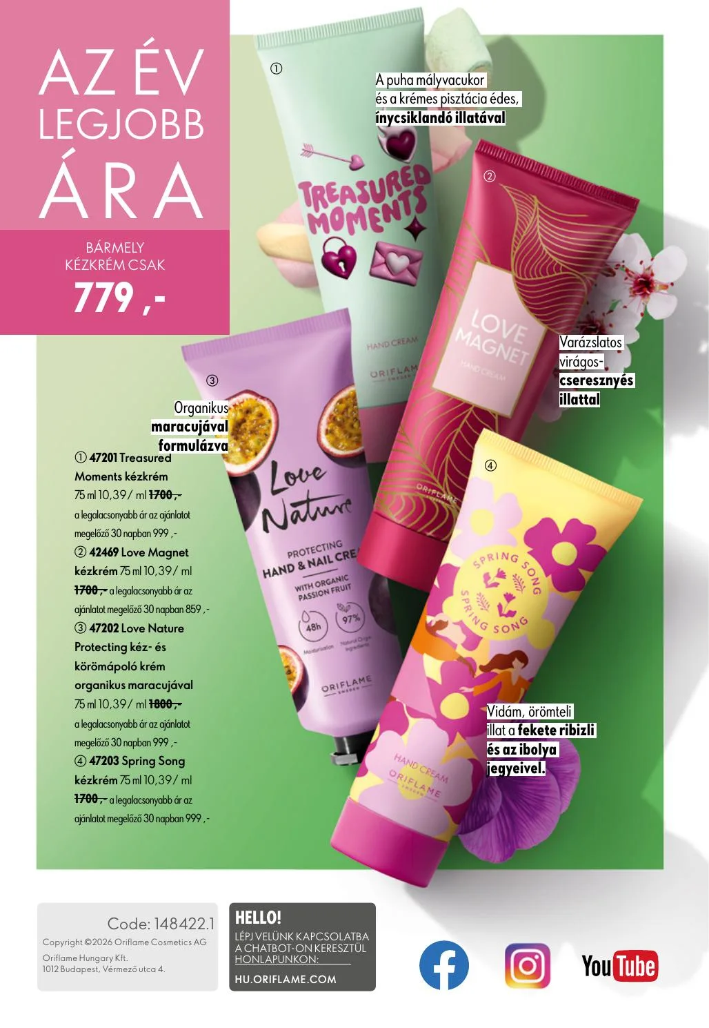 Oriflame akciós újság 06.17–07.07 – 148. oldal