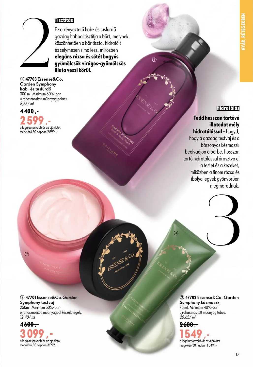 Oriflame akciós újság 06.17–07.07 – 17. oldal
