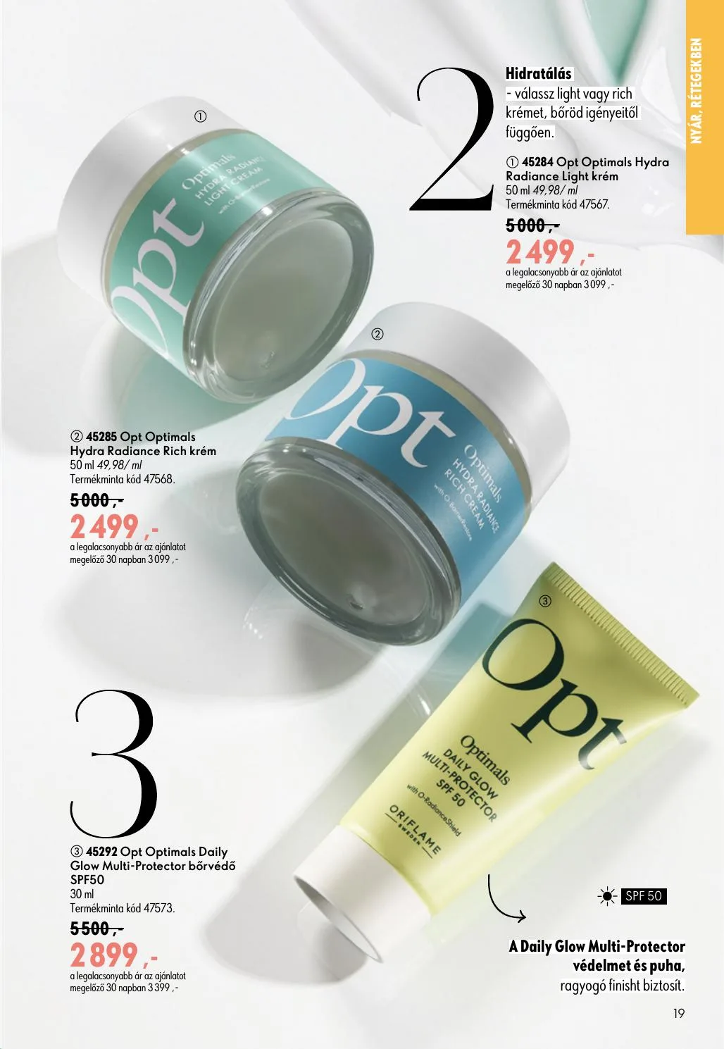 Oriflame akciós újság 06.17–07.07 – 19. oldal