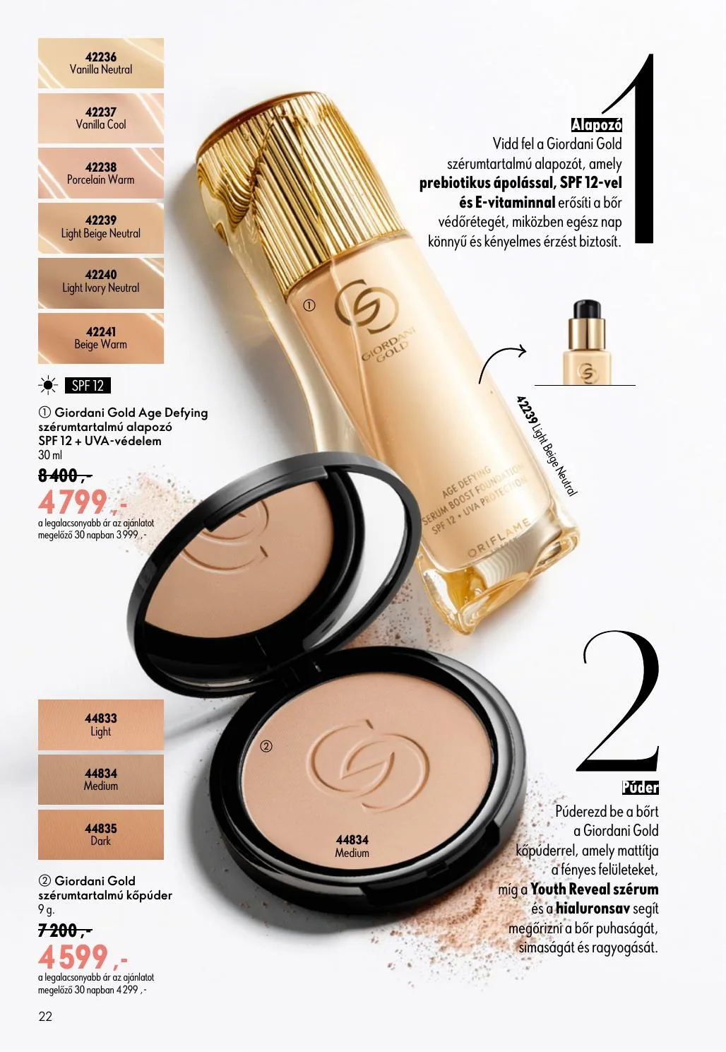 Oriflame akciós újság 06.17–07.07 – 22. oldal