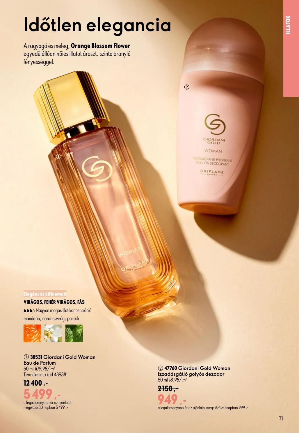 Oriflame akciós újság 06.17–07.07 – 31. oldal