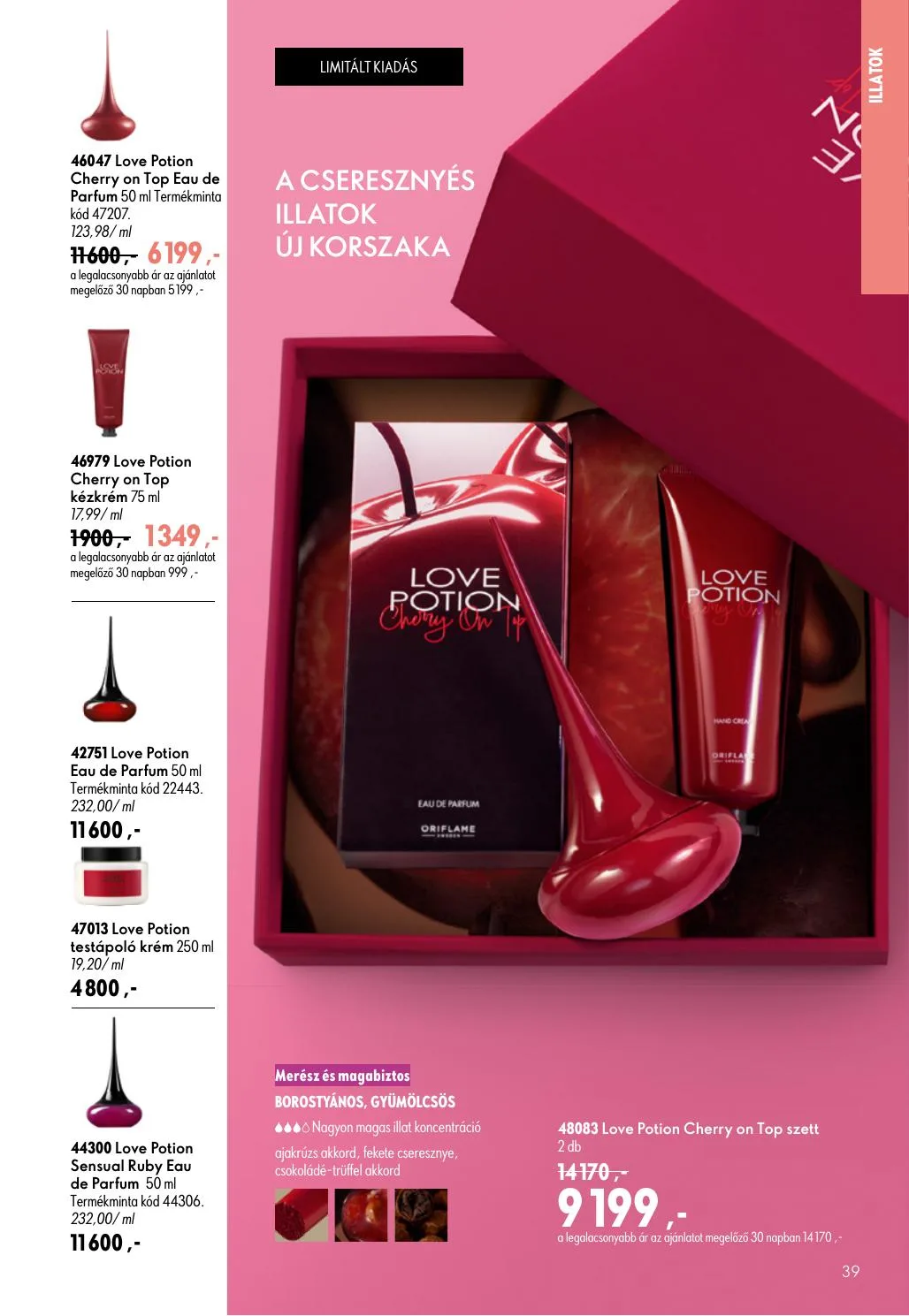 Oriflame akciós újság 06.17–07.07 – 39. oldal