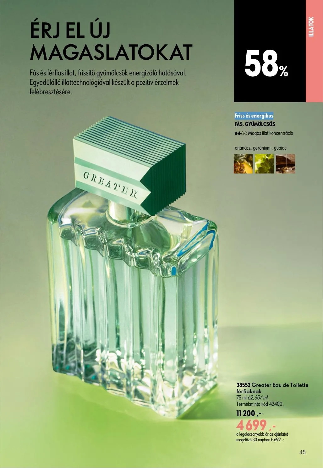 Oriflame akciós újság 06.17–07.07 – 45. oldal