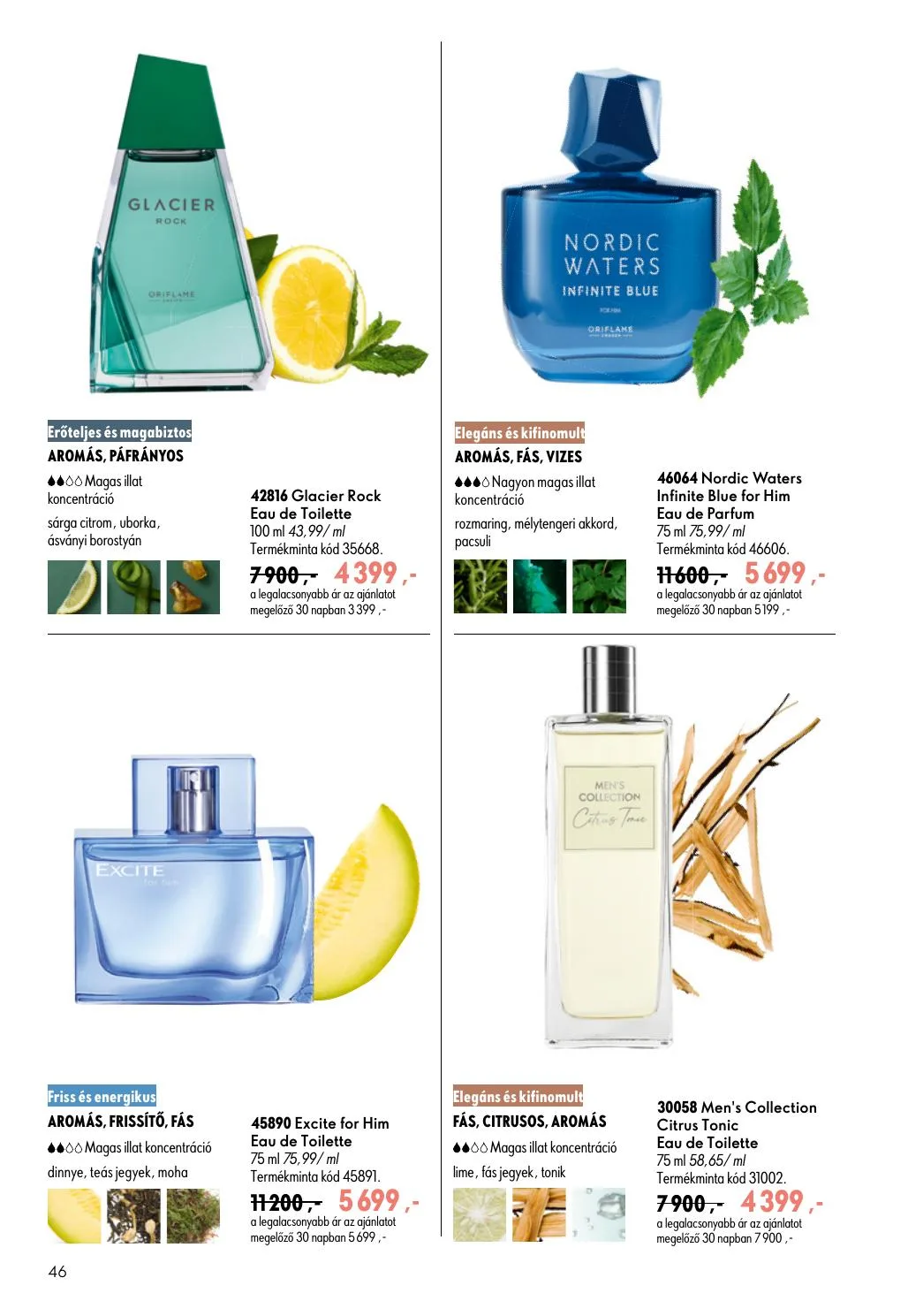 Oriflame akciós újság 06.17–07.07 – 46. oldal