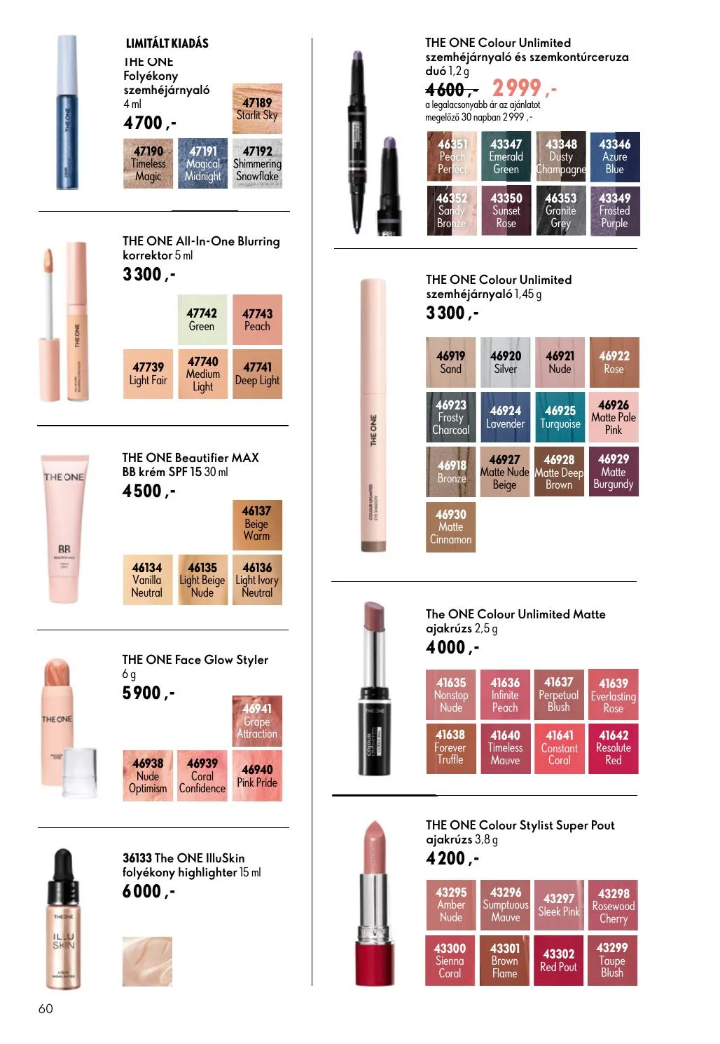Oriflame akciós újság 06.17–07.07 – 60. oldal