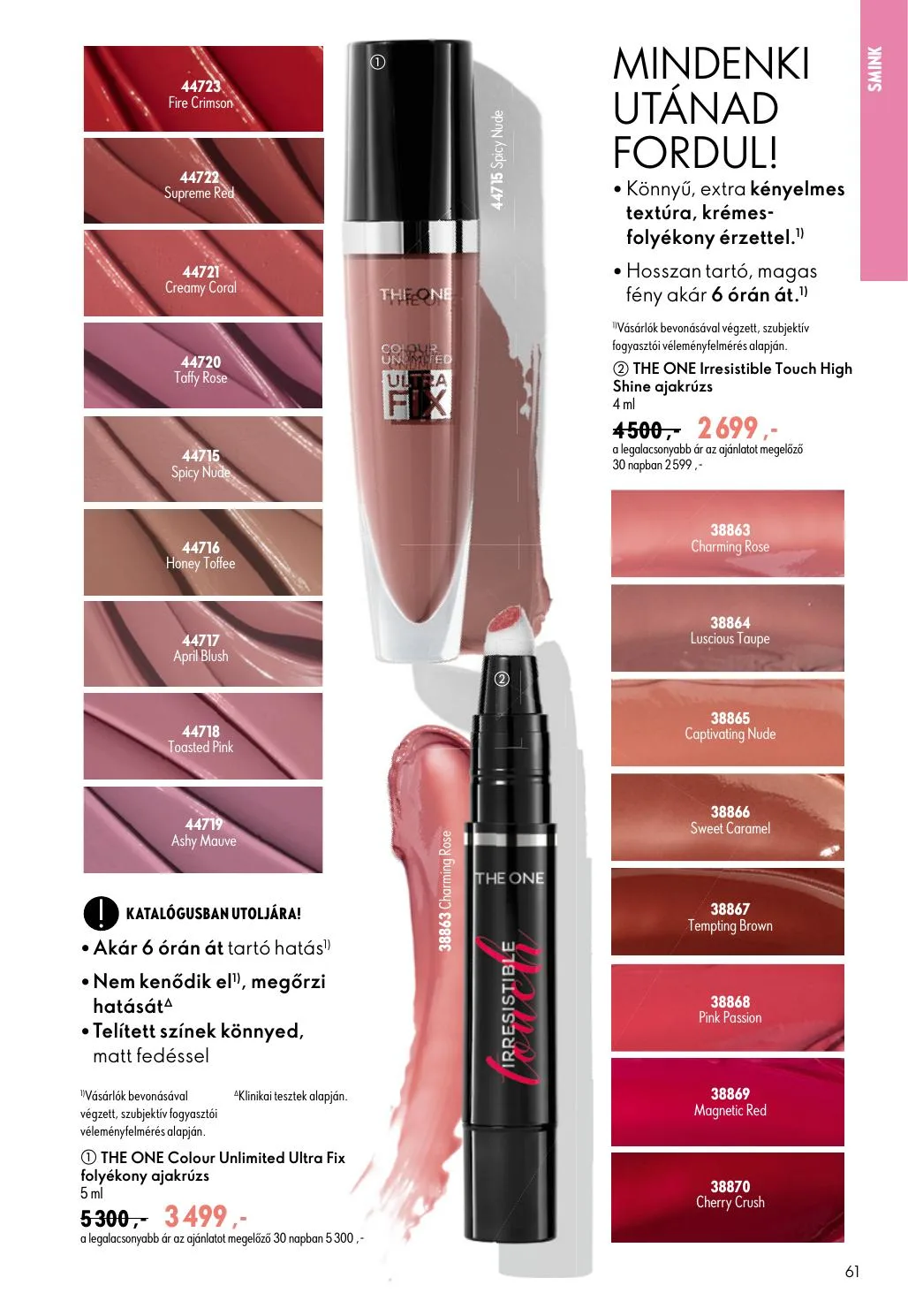 Oriflame akciós újság 06.17–07.07 – 61. oldal