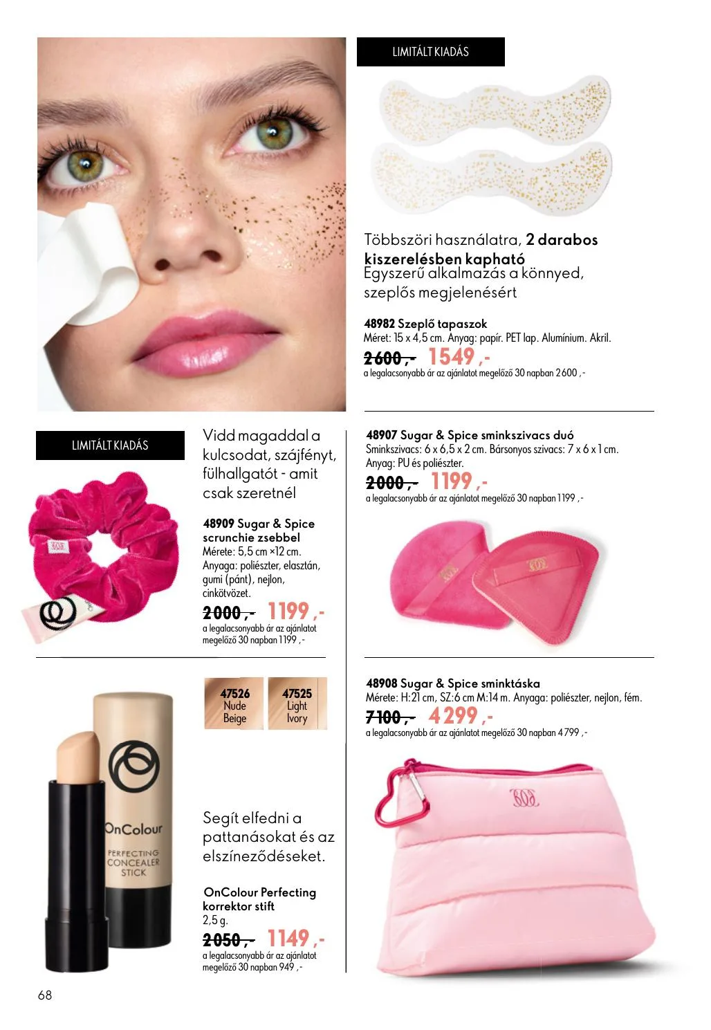 Oriflame akciós újság 06.17–07.07 – 68. oldal