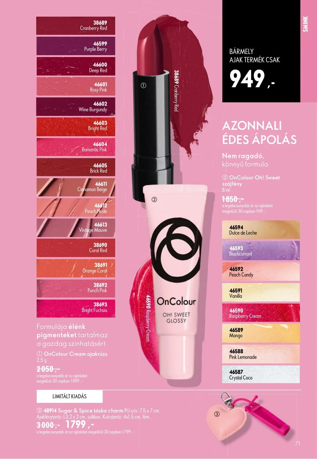 Oriflame akciós újság 06.17–07.07 – 71. oldal